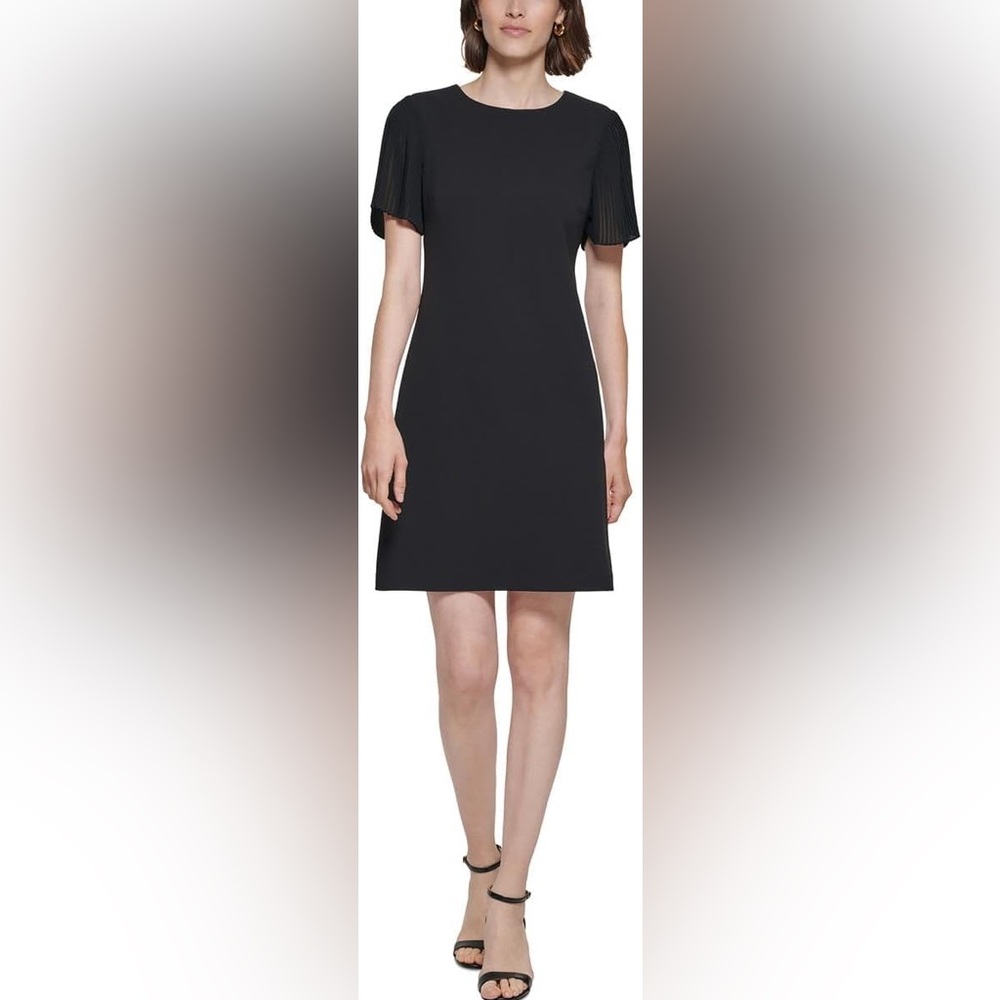Tommy Hilfiger Black A-Line Knee-Length Skirt